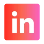Logo LinkedIn de Mix Design